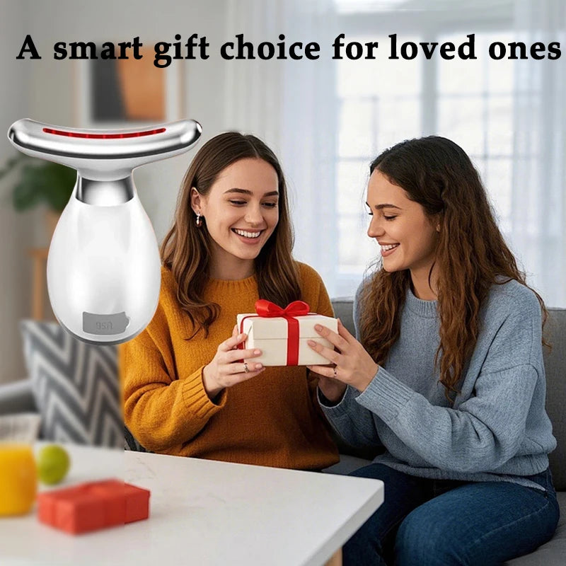 Anti Wrinkle Facial Vibrating Massager Skin Rejuvenation Device 7-Color LED Brightening Firming Eliminate Wrinkle Beauty Machine