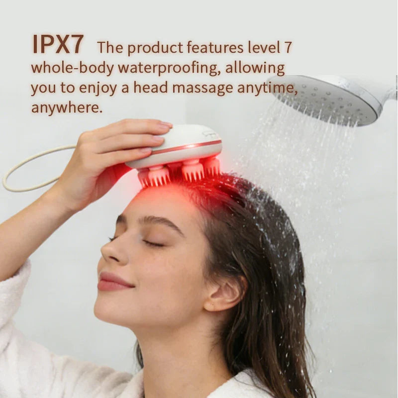 Electric scalp massagers