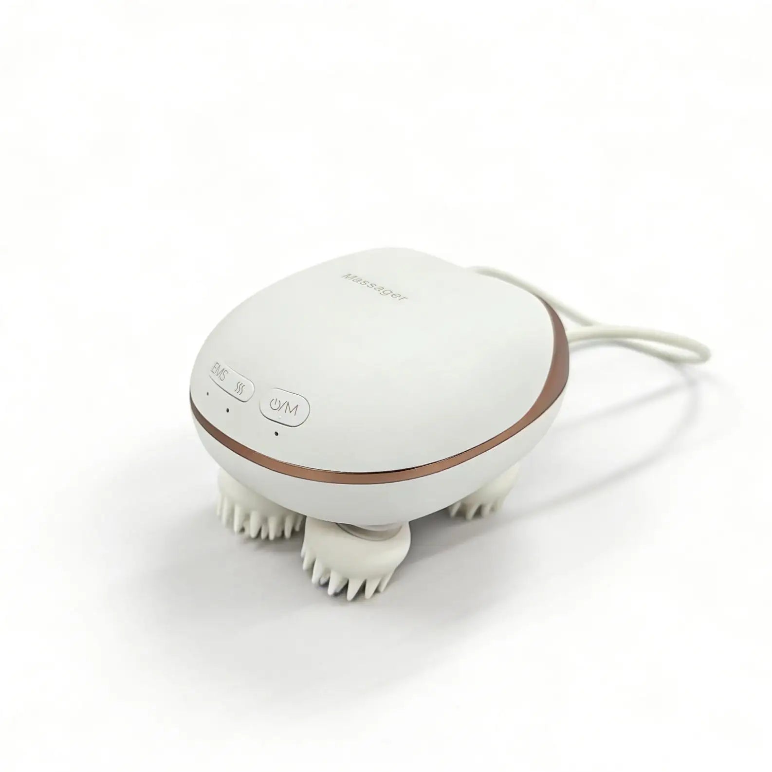 Electric Mini Scalp Head Massager EMS Head Cleaning Massager Waterproof Head Scratcher for Relaxing Scalp & Deep Cleansing