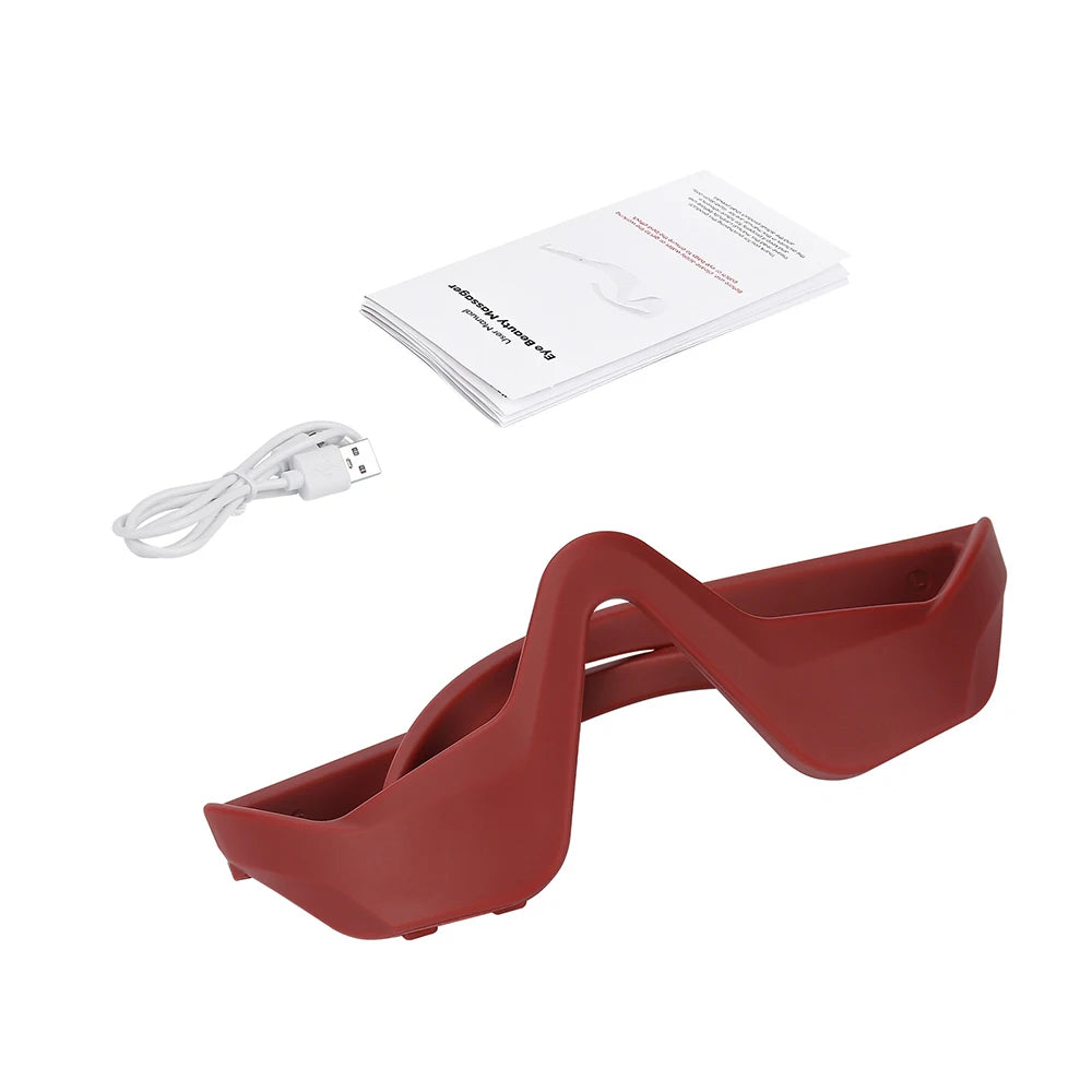 Upgrade Microcurrent Eye Massager EMS Eye Lifting Firming Beauty Device Reduce Dark Circles Eye Care Tool for Men and Women
