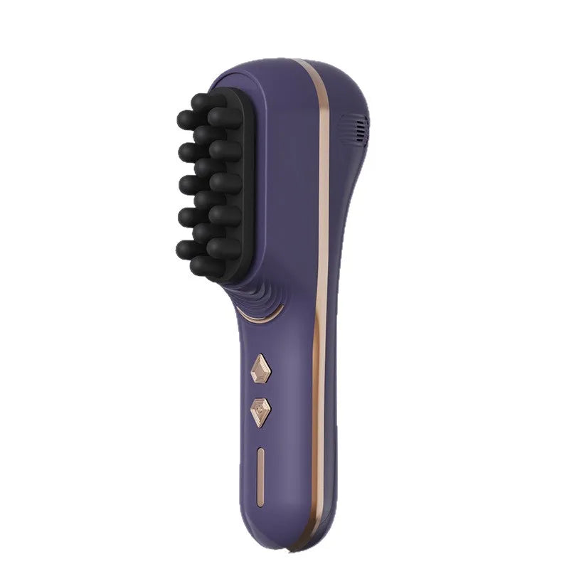 NEW Electric Scalp Massager Comb - Vibrating Hair Care Device for Relaxing Head, Anti-Hair Loss, Smoothing Hair, Fascia Comb