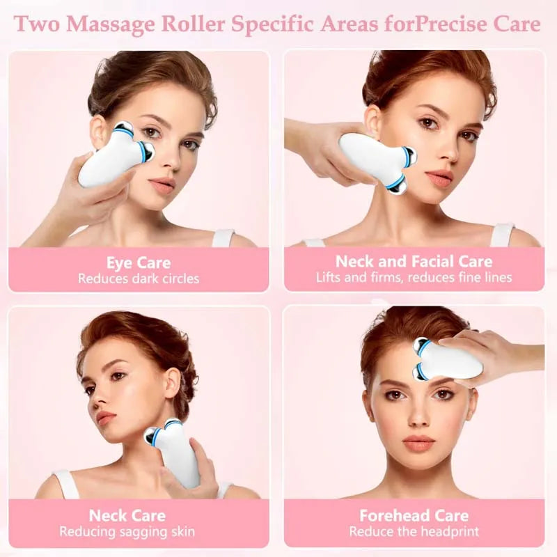 Home Microcurrent Beauty Device for Facial Wrinkle Tightening ABS Effective Nasolabial Folds Neck Wrinkles Fade Facial Lifting