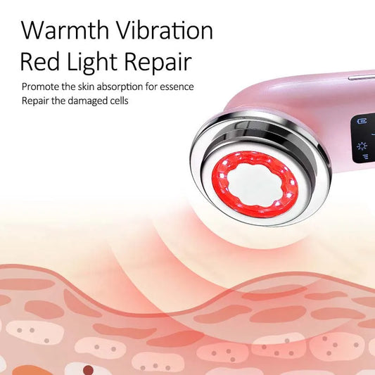 ABS Microcurrent Face Lift High Frequency Facial Machine Skin Tightening Pigment Removal Rejuvenation Beauty Device