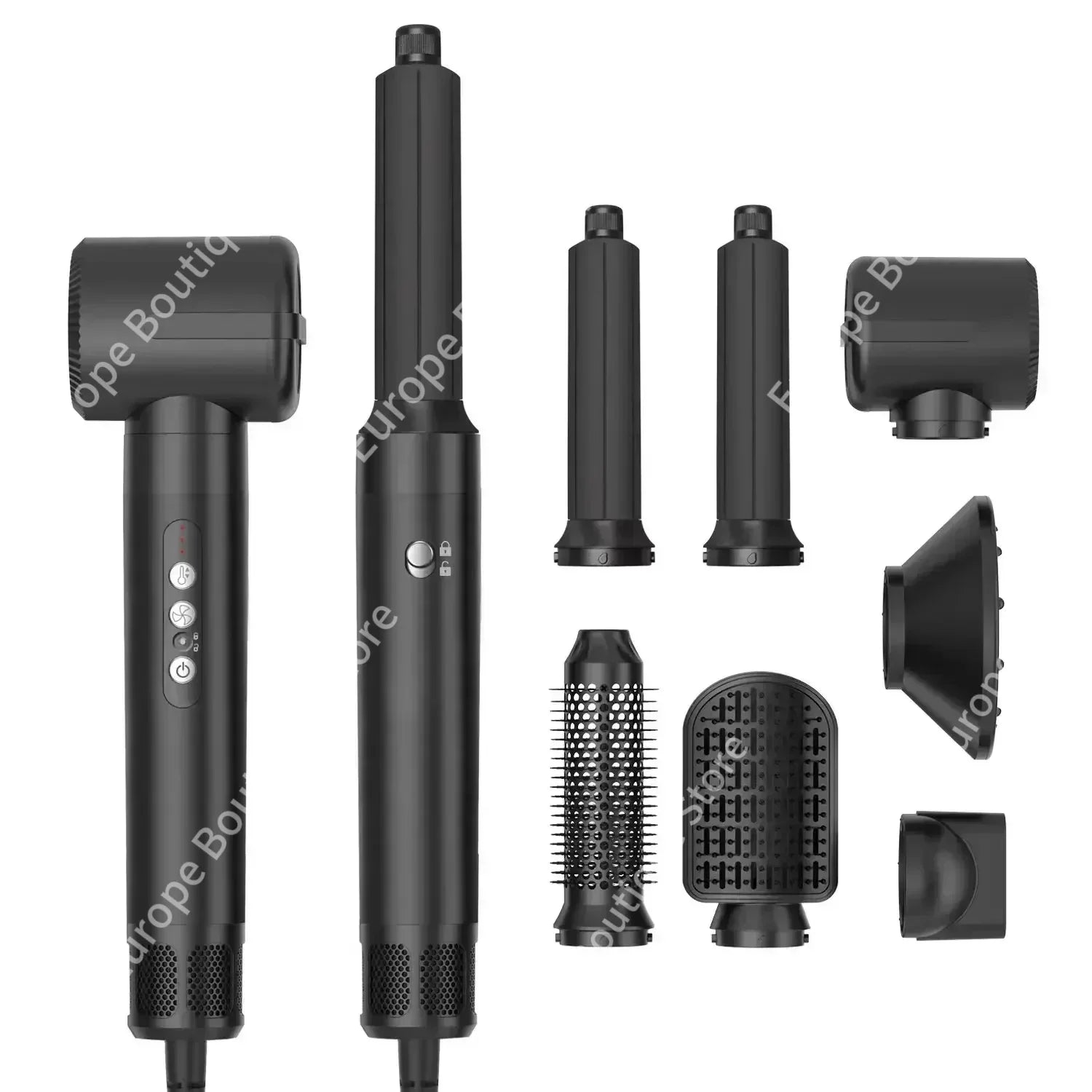 Tinsol Pro 7-en-1 Brosse Soufflante — Coiffure Haute Vitesse à Domicile