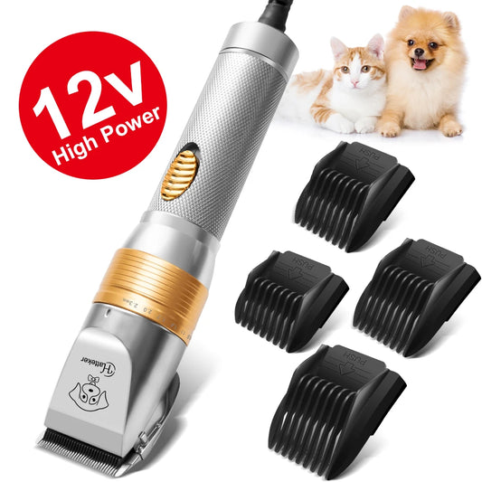 Hair Clippers for Dogs Powerful Pet Clippers Electric Grooming Trimmer Pets Haircut Shaver