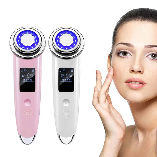 High Frequency Microcurrent Facial Machine for Skin Tightening & Rejuvenation ABS Beauty Device for Face