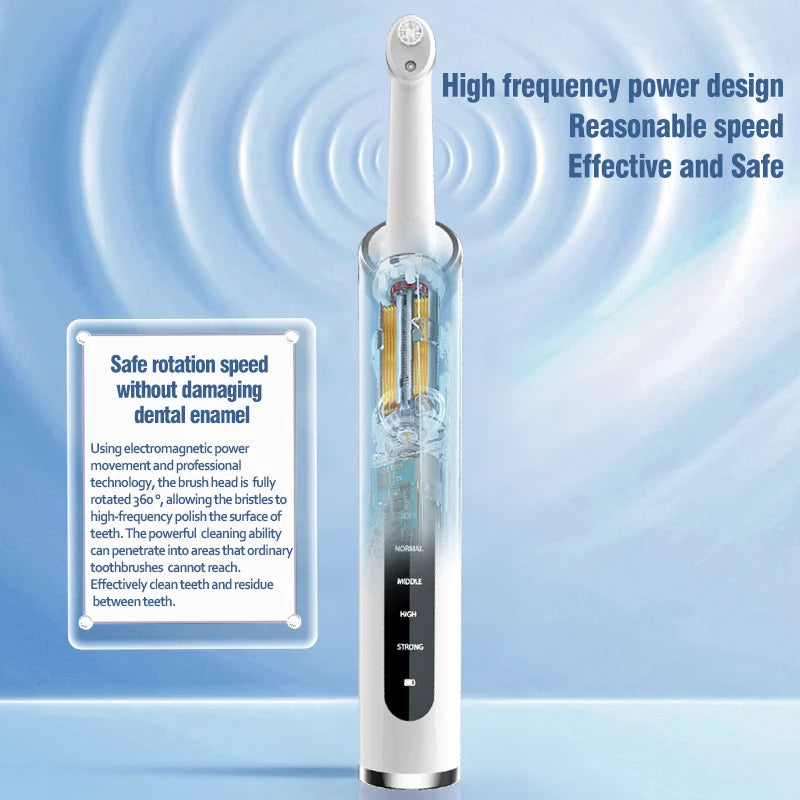 Electric Tooth Polisher Dental Care Kit Teeth Whitening Tool Portable Oral Hygiene Device