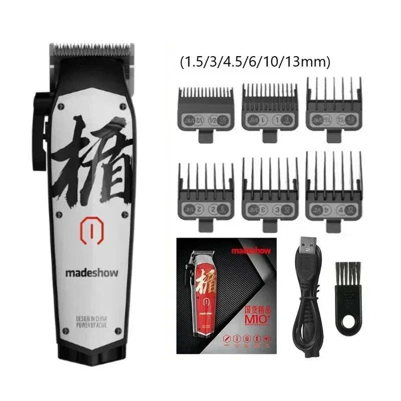 MADESHOW M10 M11 Hair Clippers for Men Professional -Cordless Hair Trimmer Set for Barbers Premium Gift Hair Clipper Kit