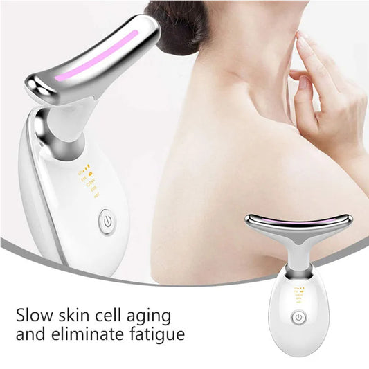 Anti-Aging Face Lifting Device with Therapy Reduce Wrinkle Skin Tightening Rejuvenation Neck Lifting Massager