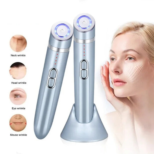 Anti-Aging Eye Beauty Massage Machine Fine Line Wrinkle Removal Vibration Facial Skincare Massager for Eye Area