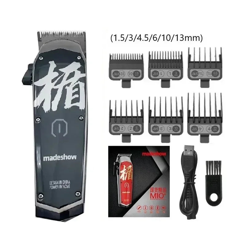 MADESHOW M10 M11 Hair Clippers for Men Professional -Cordless Hair Trimmer Set for Barbers Premium Gift Hair Clipper Kit