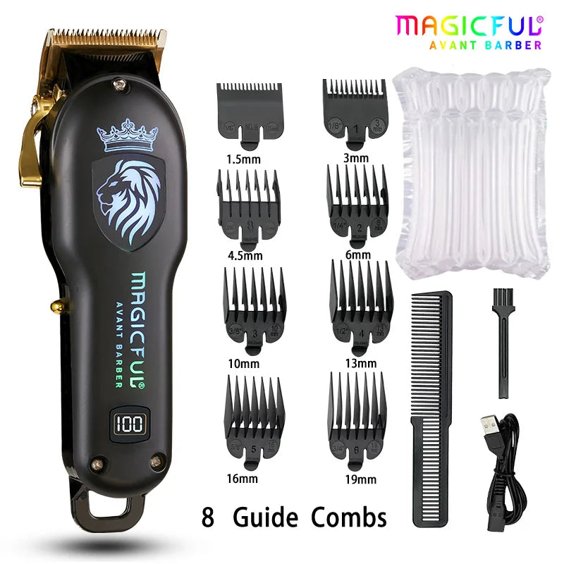 Hair Cutting Machine New Fashion Colorful Hair Clipper Trimmer Men's Beauty Gifts Home Electric Beard Clippers For Men